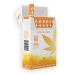 20-Pack of MOUNTAIN Smokes Originals CBD Hemp Smokes - Pineapple Squeeze - 50mg per Smoke