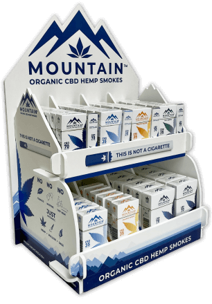 mountain smokes pack display